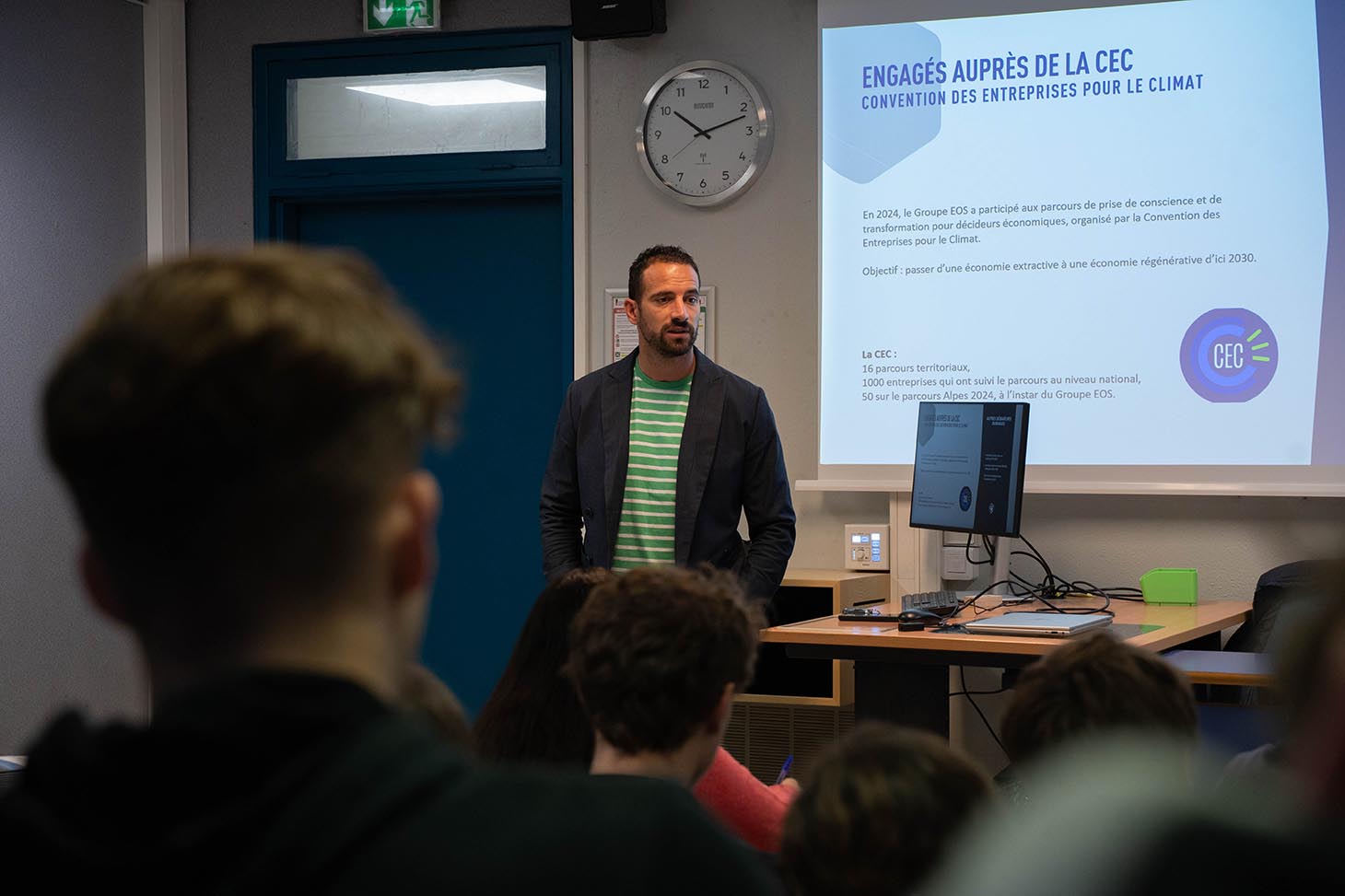 présentation du groupe EOS aux étudiants de BUT1 GCCD