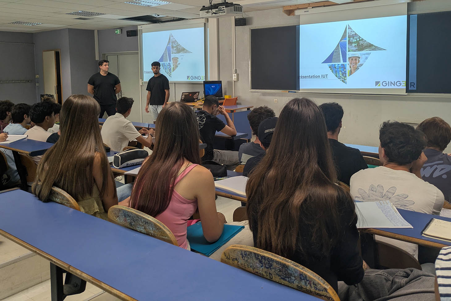 Présentation du Groupe Ginger en GCCD-IUT1 Grenoble