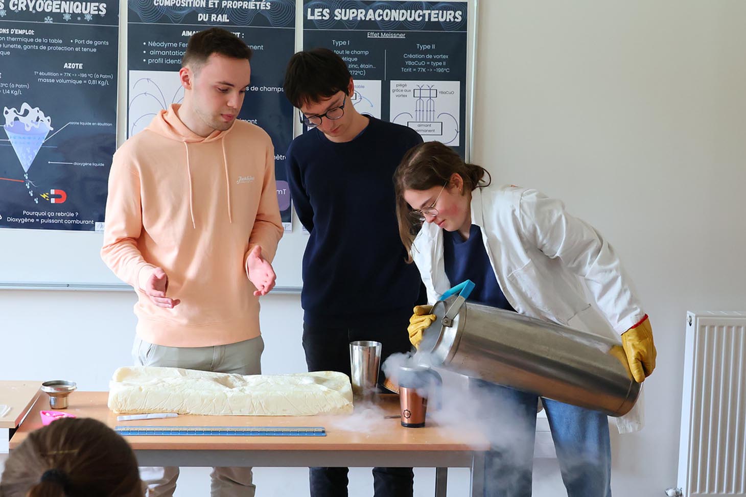 démo étudiantes et étudiants de mesures physiques