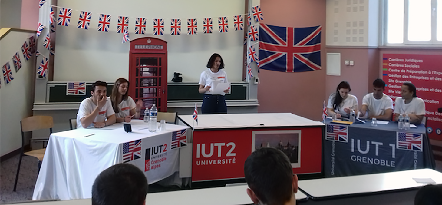 Grande finale du Debate Tournament 2019 IUT1 et IUT2